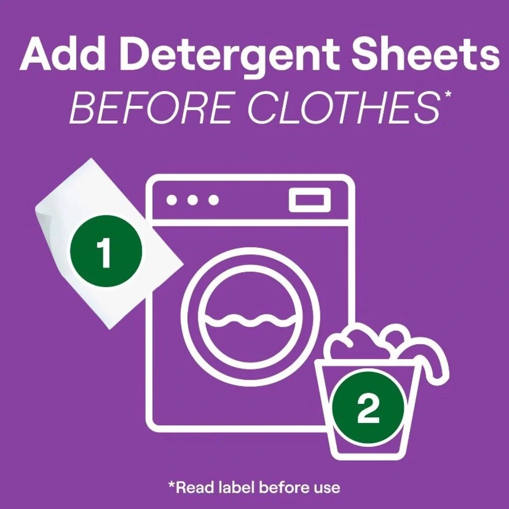 Seventh‎ Generation Laundry Detergent Sheets Fresh Lavender